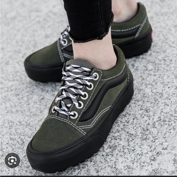 💚VANS Old Skool Platform💚 - Picture 15 of 16